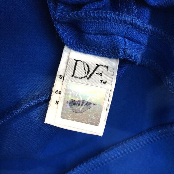 Diane von Furstenberg DVF Size 2 Delyse Full Skirt Mini Dress A-Line Cobalt - Picture 11 of 14